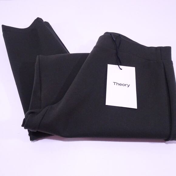 Theory Women's Shawn C2 Luxe Ponte Skinny Pants Sz P NWT 295 Forest Green - Picture 6 of 15